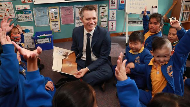 Education Minister Jason Clare chaired the roundtable on Friday. Picture: John Feder / The Australian