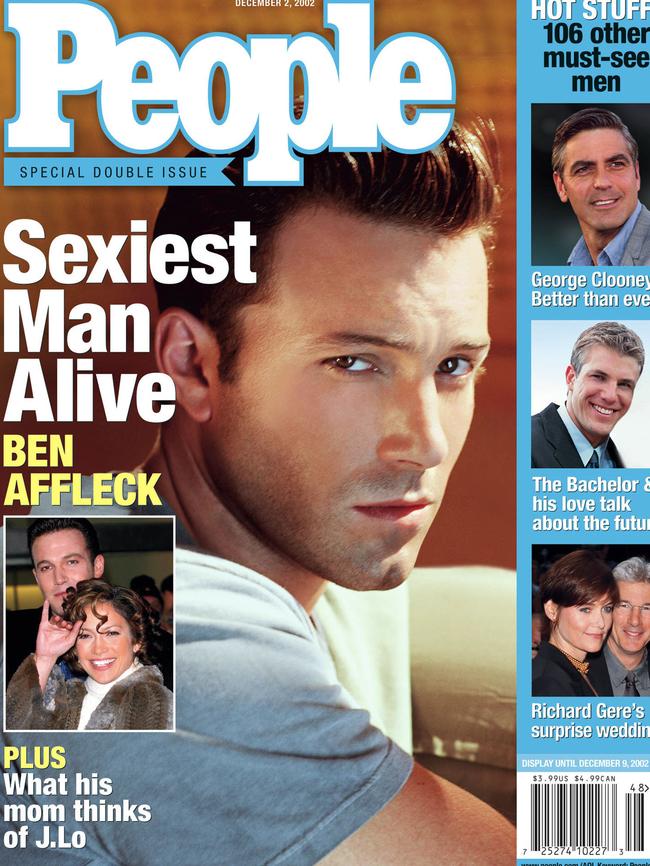 Title winner ... Ben Affleck. Picture: People.