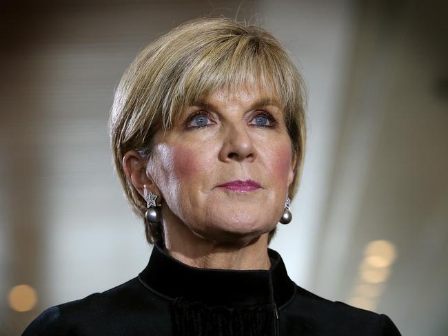 Julie Bishop has called Bill Shorten out on “highly unethical behaviour”. Picture: Kym Smith