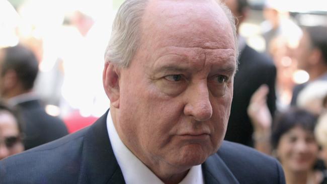 Alan Jones did not hold back on radio today. Picture: Getty