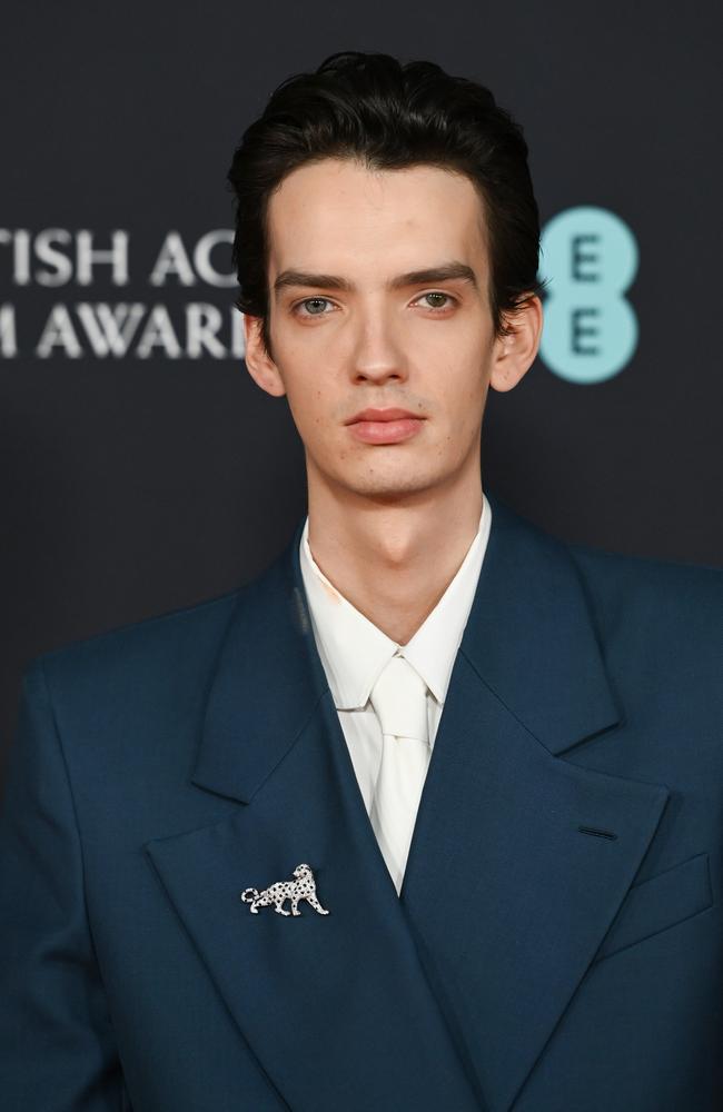 Kodi Smit-McPhee attends the EE British Academy Film Awards. Picture: Getty