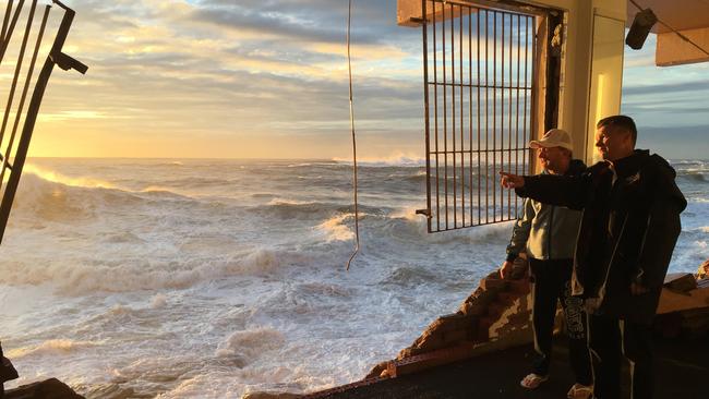 Coogee Surf Lifesaving Club in Sydney’s eastern suburbs. ‘It’s certainly the biggest catastrophe we’ve ever faced’