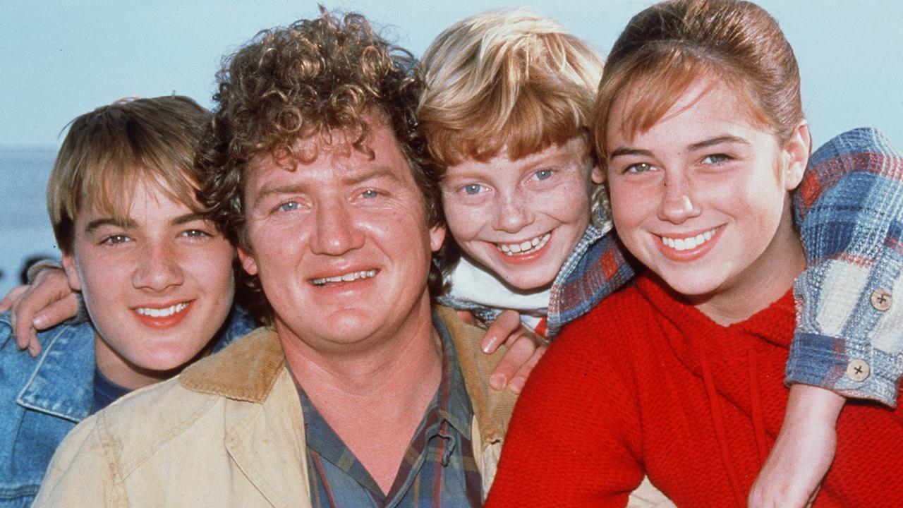 Round the Twist actors Rian McLean, Richard Moir, Mathew Waters and Ebonnie Masini.