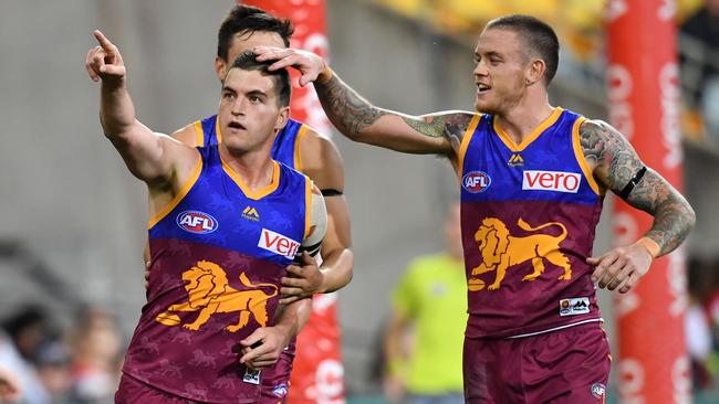 Tom Rockliff was hampered by a shoulder injury this season.