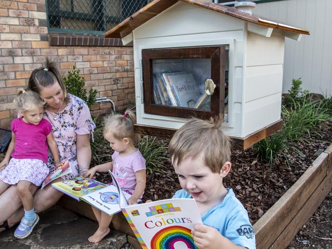 Planting the seed: Kindy opens community street library