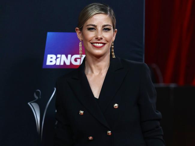 Brooke Satchwell at the AACTAs.