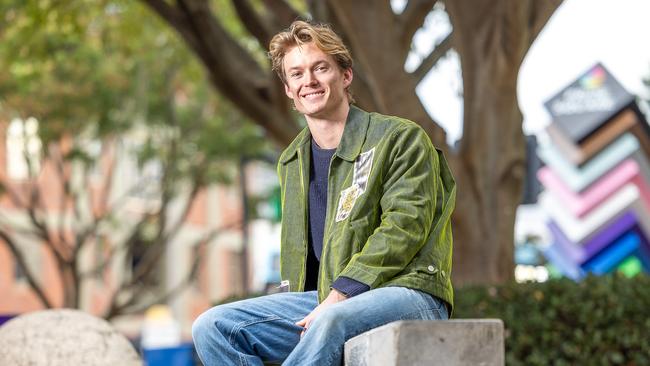 Actor Bryn Chapman Parish is part of a new campaign speaking about healthy relationships with young people. Picture Thomas Lisson