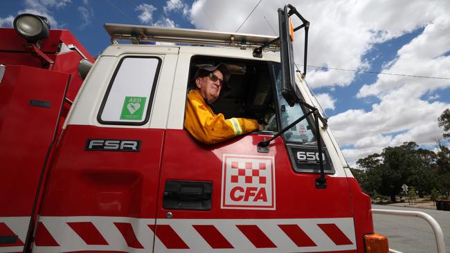 CFA volunteers says volunteer numbers are in free fall. Picture: David Caird