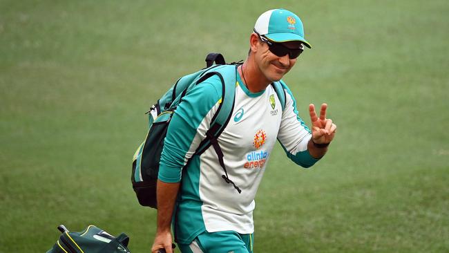 Australia’s head coach Justin Langer.