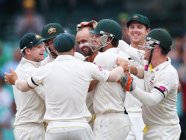 Australia's Nathan Lyon was the leading wicket-taker for the series. Picture: Phil Hillyard