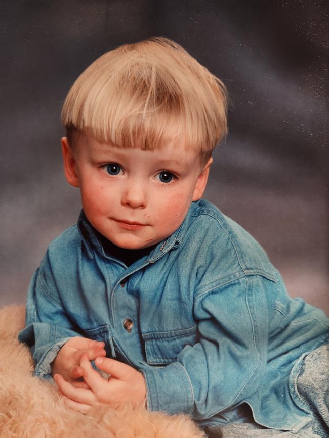 A baby photograph of Tom Vale.