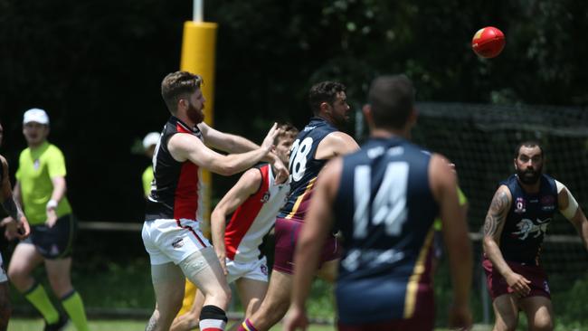 Cairns City Lions playing Cairns Saints at Holloways Beach sporting complex. PICTURE: STEWART McLEAN.