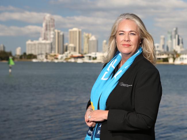 Gold Coast Titans owner Rebecca Frizelle is one of the city’s most influential women in sport. Picture Glenn Hampson