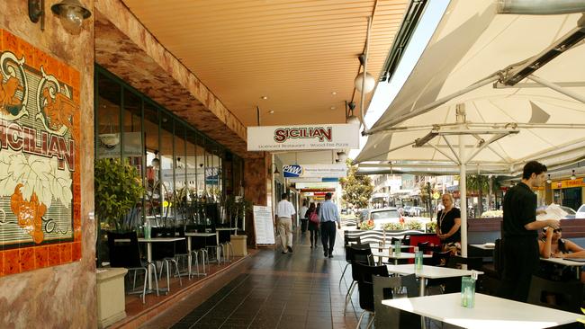 Sicilian restaurant in 2008. Picture: John Fotiadis