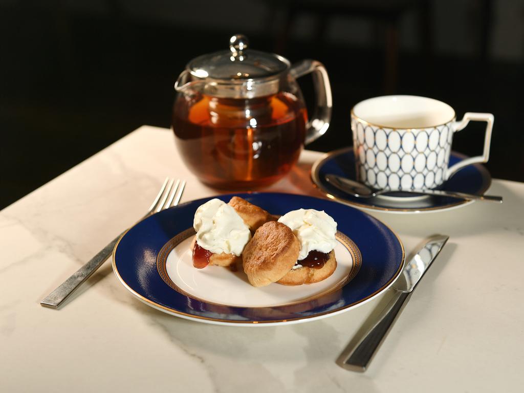 Afternoon tea at Restaurant 1889. Picture: Shae Beplate.