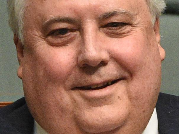 Palmer United Party Leader Clive Palmer during Question Time at Parliament House in Canberra on Tuesday, Feb. 2, 2016. (AAP Image/Mick Tsikas) NO ARCHIVING