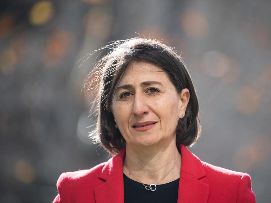 NSW Premier Gladys Berejiklian speaks to the media during a press conference at the NSW Ministry of Health in Sydney, Friday, June 5, 2020. Picture: James Gourley/AAP