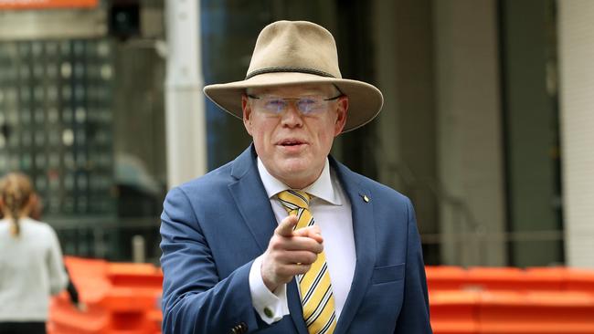 He has pleaded not guilty. Picture: NewsWire / John Appleyard