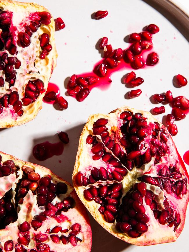 Pomegranate incidentals by Elizabeth Hewson. Picture: Nikki To