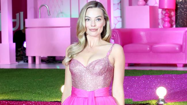 Margot Robbie at the Seoul Premiere of Barbie. Picture: Getty