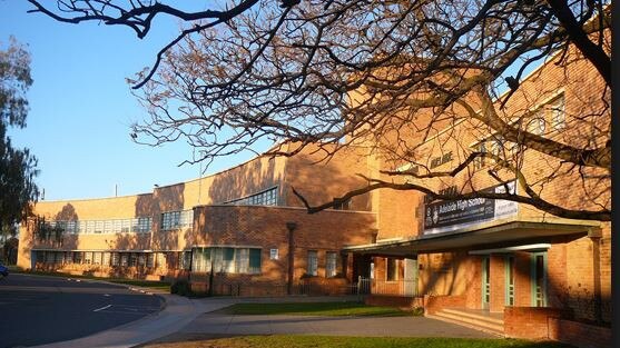 Adelaide High School on West Tce. Picture: File