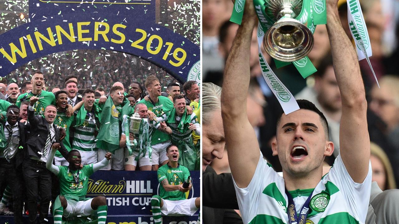Celtic have wrapped up the domestic treble