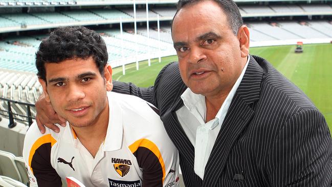 Michael Long says they both live in Darwin yet he hasn’t spoken to his nephew Cyril Rioli for almost four years.