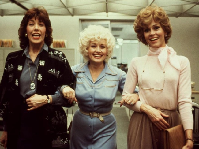 Lily Tomlin, Dolly Parton and Jane Fonda in the original movie.