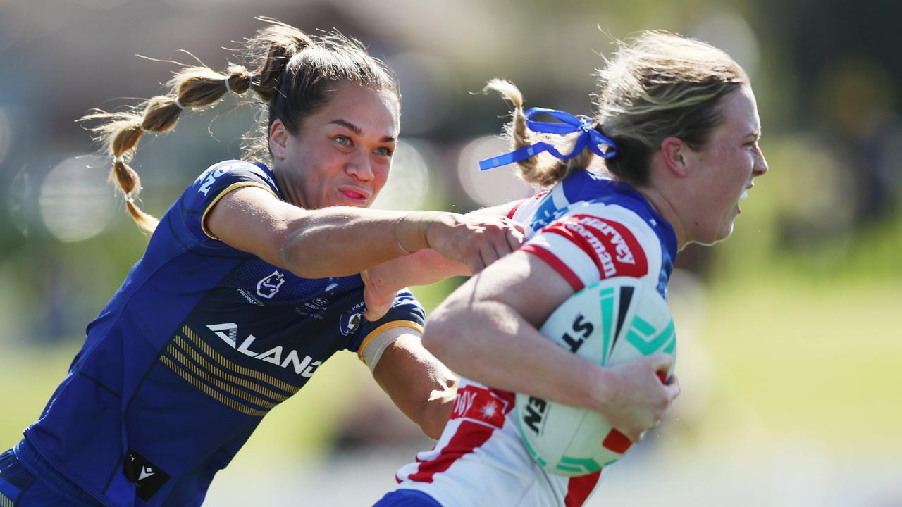 The Knights have uncovered another excellent playmaker in Evie Jones. Photo by Mark Metcalfe/Getty Images