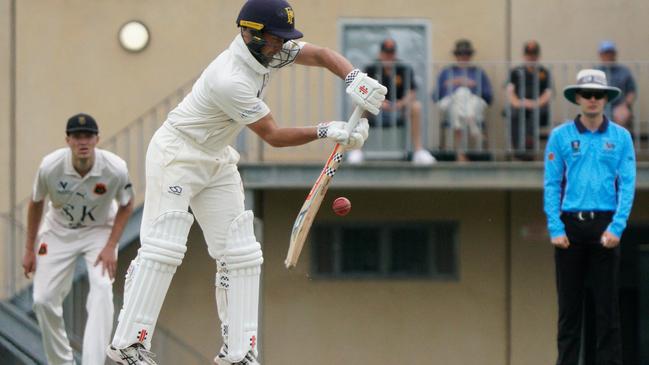 Frankston Peninsula opener Nick Taranto. Picture: Valeriu Campan