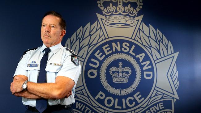 Retired Superintendent Jim Keogh during his last day on the Gold Coast as boss of the RAP. Picture: Glenn Hampson