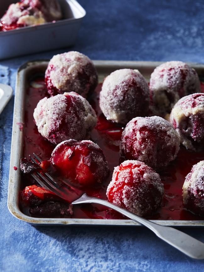 Caramelised apples. Picture: Guy Bailey