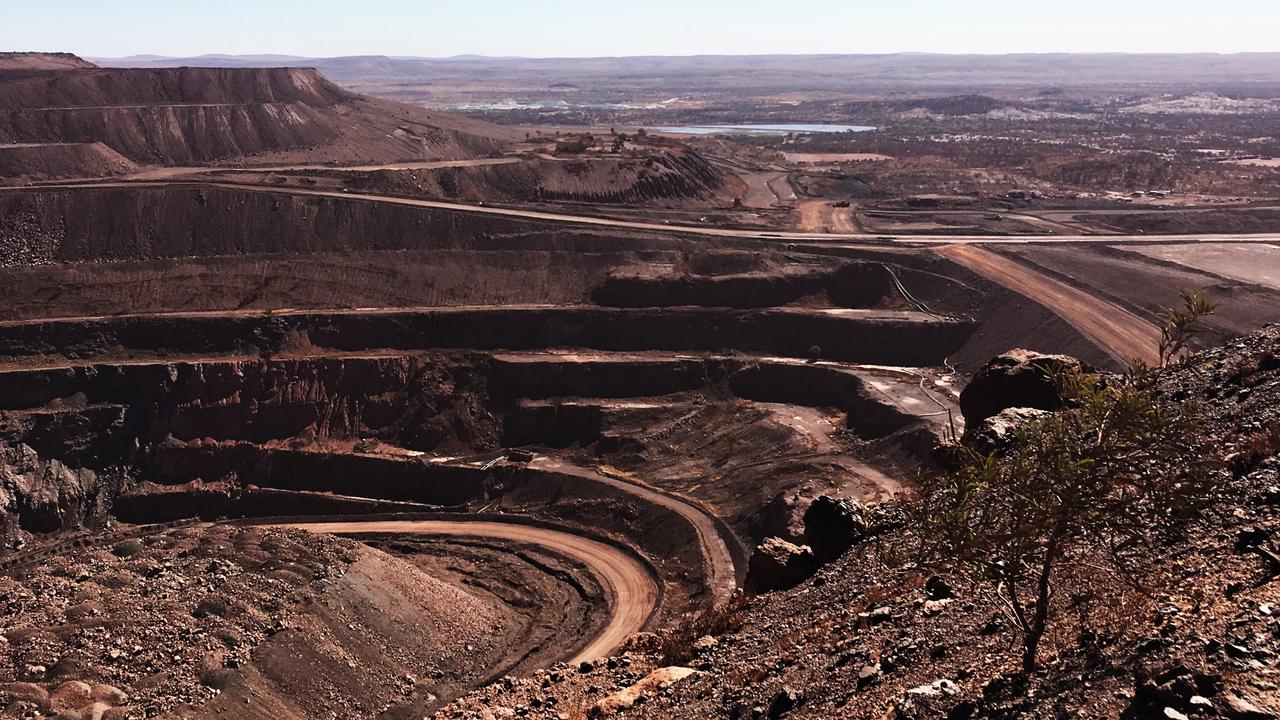 Australia sends 60 per cent of its iron ore to China.