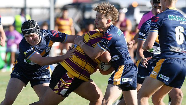 Confraternity Carnival 2024. Ryan Catholic College v St James College. Picture: Shae Beplate.