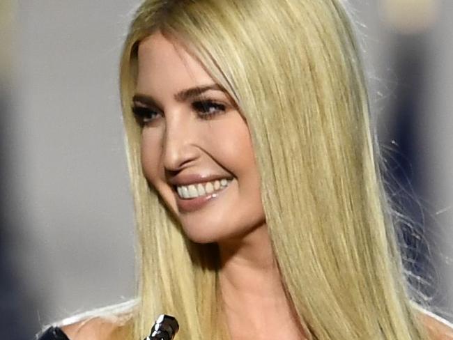 Ivanka Trump, daughter and Advisor to the US president, speaks during the final day of the Republican National Convention from the South Lawn of the White House on August 27, 2020 in Washington, DC. (Photo by Brendan Smialowski / AFP)