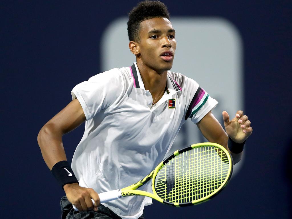 Miami Open Canadian teen Felix AugerAliassime stuns with semifinal