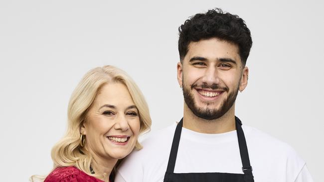 South Australia's new My Kitchen Rules contestants mother and son team Marcus and Sonia. Pics: Supplied by Seven.