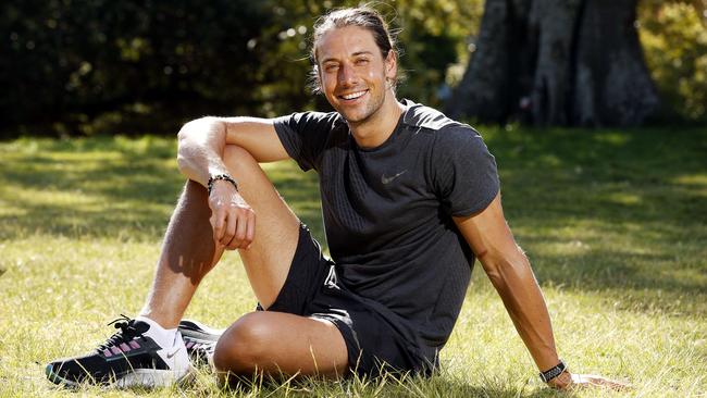 Aussie actor Lincoln Younes has taken up the The 10 Challenge, to help raise money for mental health awareness. Picture: Tim Hunter