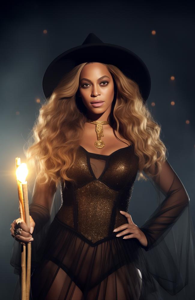 Even as a witch, Beyoncé remains a true diva.