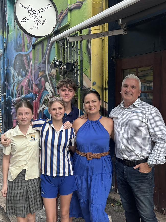 The Harker-Cole family are the new owners of The Hoi Polloi in Townsville's CBD.