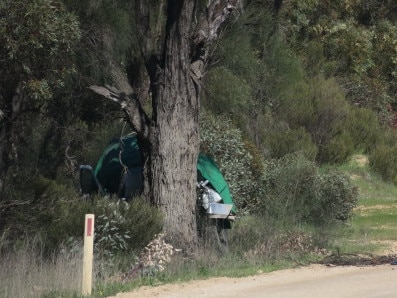 Fatal crash 11kms West of Cummins, Police are currently on the scene. Picture: Emily Jarvis