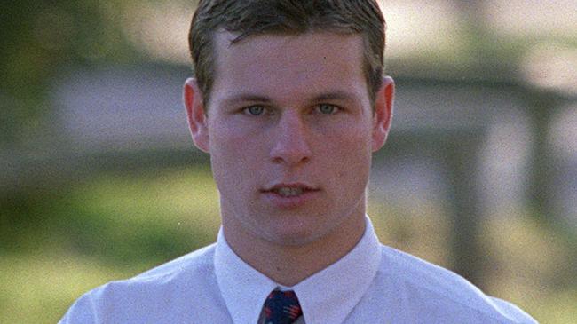 Footballer Matthew Vidic at tribunal 17 Sep 2001.