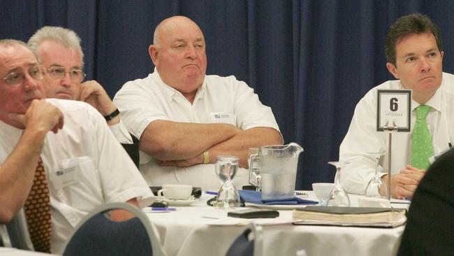 OCTOBER 06, 2004: The Tourism Infrastructure Summit at the Watermark Hotel. Max Christmas (centre). PicMichael/Ross