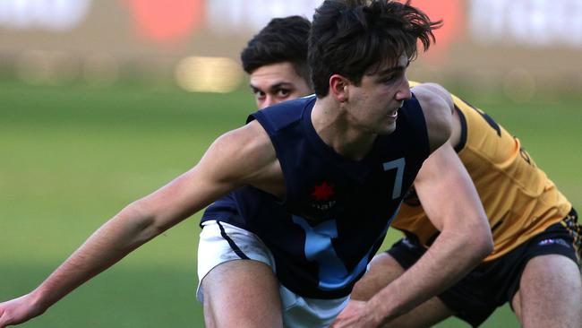 Josh Daicos playing for Vic Metro this year. Picture: Mark Dadswell