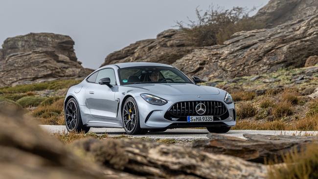 The Mercedes-Benz GT63 is more potent yet more comfortable than before. Picture: Supplied.