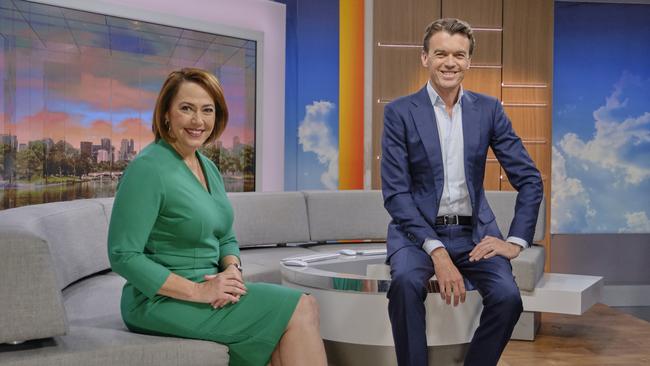 Lisa Millar and Michael Rowland co-host ABC News Breakfast. Picture: ABC