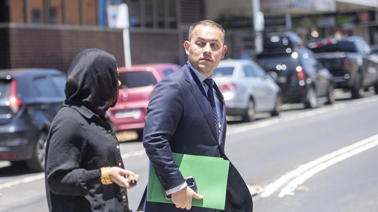 Defence lawyer Talal Krayem, right, was part of Elmoubayed’s legal team that secured him bail.