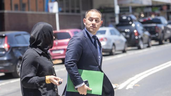 Defence lawyer Talal Krayem, right, was part of Elmoubayed’s legal team that secured him bail.