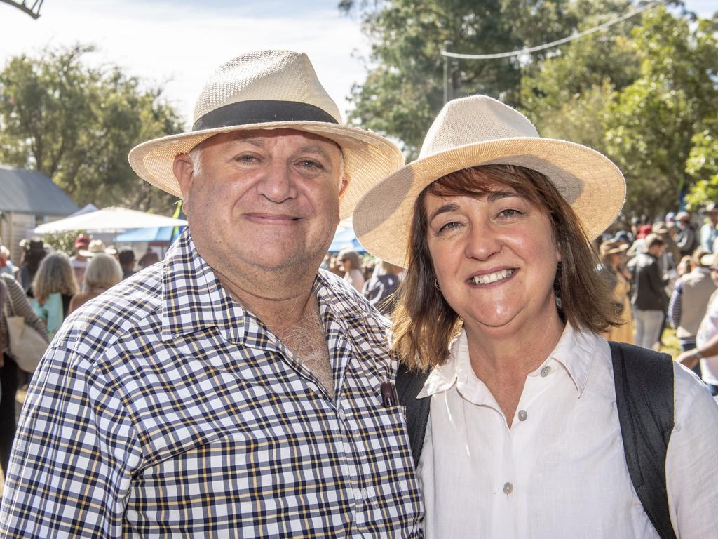 Anthony and Kathryn Boulus at the Hampton food festival. Sunday, June 26, 2022. Picture: Nev Madsen.