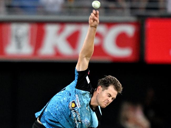 Liam Scott has been bowling at the death for the Strikers.